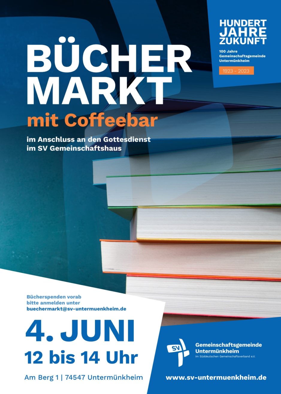Büchermarkt mit Coffeebar